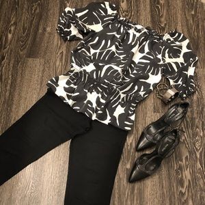 White House Black Market strapless Blouse